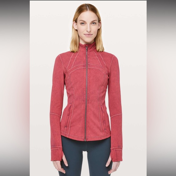 lululemon athletica Jackets & Blazers - Lululemon Define Jacket Garment Dye
Washed Misty Merlot Size 10